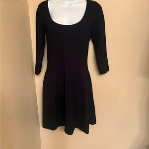 Black Knit Dress